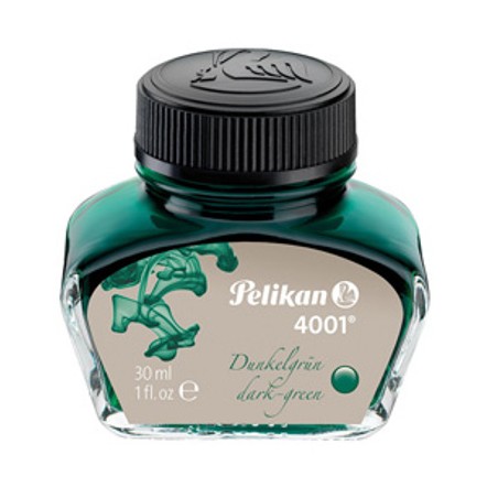 1 - INCHIOSTRO STILOGRAFICO PELIKAN 4001 VERDE SCURO