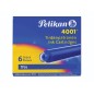 6 cartucce Pelikan stilografica blu royal TP/6 332361