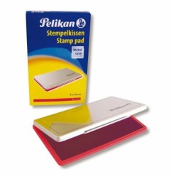 1 - Cuscinetto inchiostro per timbro Pelikan - N. 1 - 9x16 cm Blu