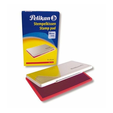 1 - Cuscinetto inchiostro per timbro Pelikan - N. 1 - 9x16 cm Blu