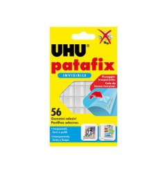 1 - Gommini adesivi Patafix Uhu colore trasparente D1601