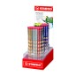 STABILO EASYgraph S Matite Ergonomiche Triangolari HB Expo 90 Pezzi Metallic 327/90-4HB (6 colori di fusto)