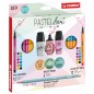 STABILO Pastellove Set Creativo Mini World 35 Pezzi Fineliner Pennarelli Evidenziatori Matite Colori Pastello 77/5-9-5