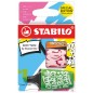 Stabilo Boss Mini Snooze One 3 evidenziatori colori neon graffiti 70/03-71