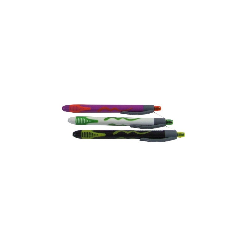 Pelikan Beat Pen Fancy Penna a Sfera Scatto Colori Assortiti Punta Fine 12 pz