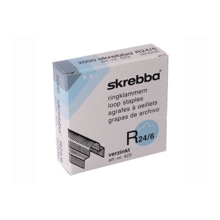 1 - TRODAT 2000 pezzi Punti cucitrice Zenith Skrebba R24/6 SK3140