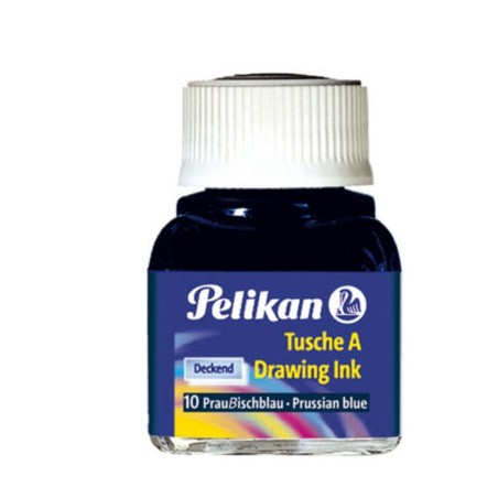 1 - INCHIOSTRO DI CHINA PELIKAN 10ml. BLU PRUSSIA/10 248500