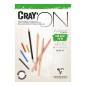 BLOCCO DISEGNO A4 160gr. 30fg COLLATO CRAY'ON  CLAIREFONTAINE 975027C