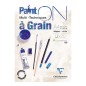 BLOCCO DISEGNO A GRANA A4 250gr. 20fg PAINT'ON CLAIREFONTAINE 975049C