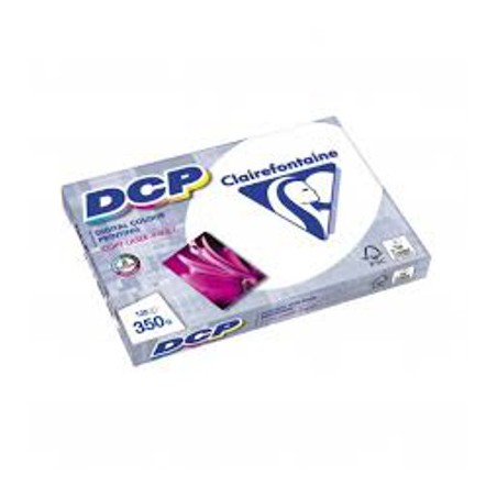 1 - CLAIREFONTAINE DCP 125 fogli Carta per fotocopie A4 350 gr bianco 3806