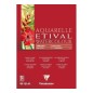 BLOCCO AQUARELLO A5 200gr. 10fg COLLATO ETIVAL CLAIREFONTAINE 96373C