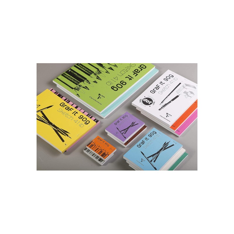 BLOCCO SCHIZZI A5 80fg. 90gr. P.M. GRAF'IT CLAIREFONTAINE 96621C