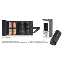 1 - FILA Rotolo 24 pz Sketching roll matite Lyra Rembrandt L2054240