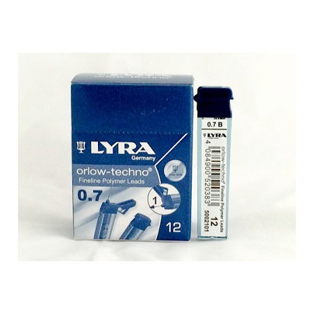 Lyra Mine Techno Fineline 0.7 mm B 12 Tubi L5002101