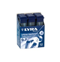 1 - FILA Astuccio 12 Mine LYRA 2H 0,7 mm L5002112