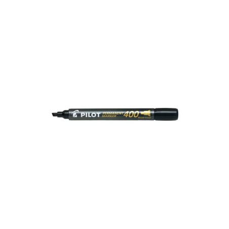 Pilot Permanent Marker 400 nero punta scalpello 4 mm confezione 12 pz 002710