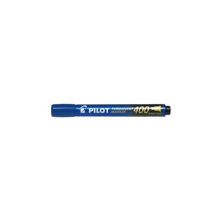 Pilot Permanent Marker 400 blu punta scalpello 4 mm confezione 12 pz 002711