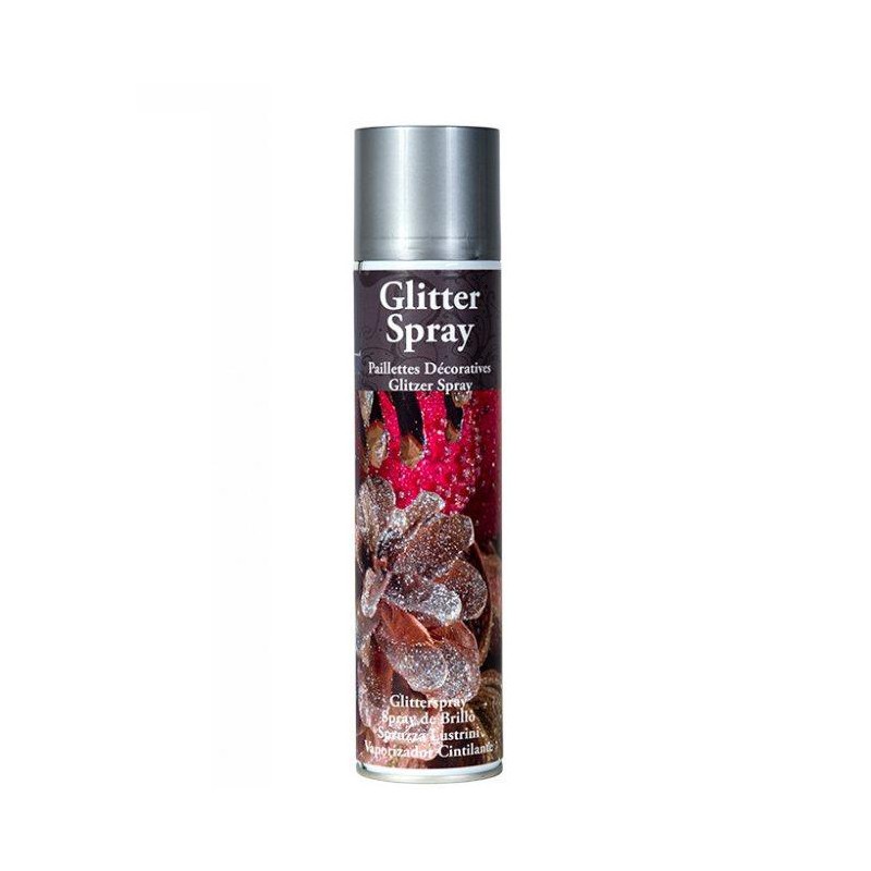 SPRAY GLITTER ARGENTO CWR ML.100 07376