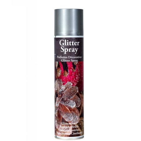 1 - SPRAY GLITTER ARGENTO CWR ML.100 07376