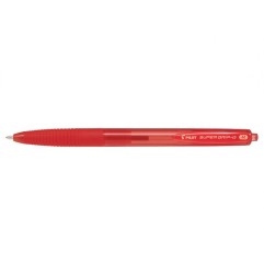 1 - PILOT Penna Biro sfera a scatto SUPER GRIP G 1616 colore Rosso 1,0mm, kit da 12pz 001616