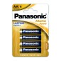 4 pz Panasonic Pile Stilo alkalina AA LR6