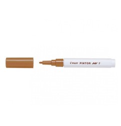 1 - PILOT Pennarello Marker Pintor fine colore marrone 002326