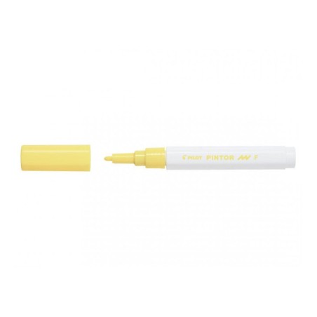 1 - PILOT Pennarello Marker Pintor fine colore giallo 002328
