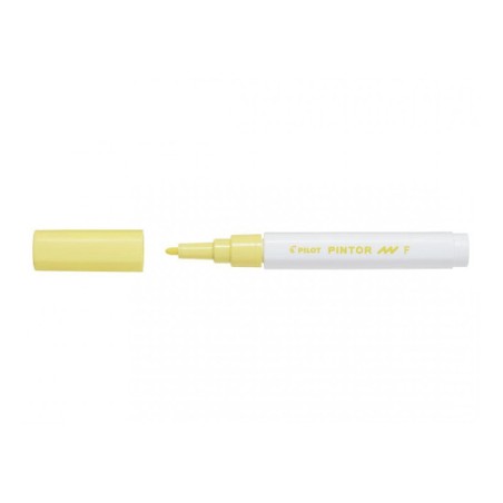 1 - PILOT Pennarello Marker Pintor fine colore giallo pastel 002339