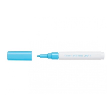 1 - PILOT Pennarello Marker Pintor fine colore blu pastel 002341