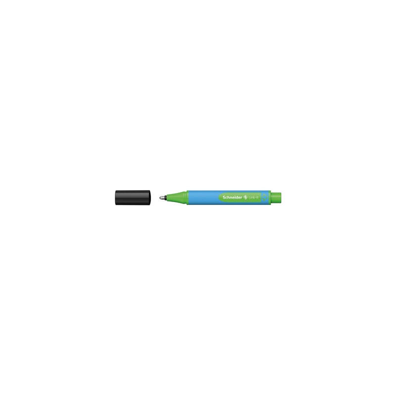 10 pz Penna Biro Slider Link-It Schneider colore nero 154501