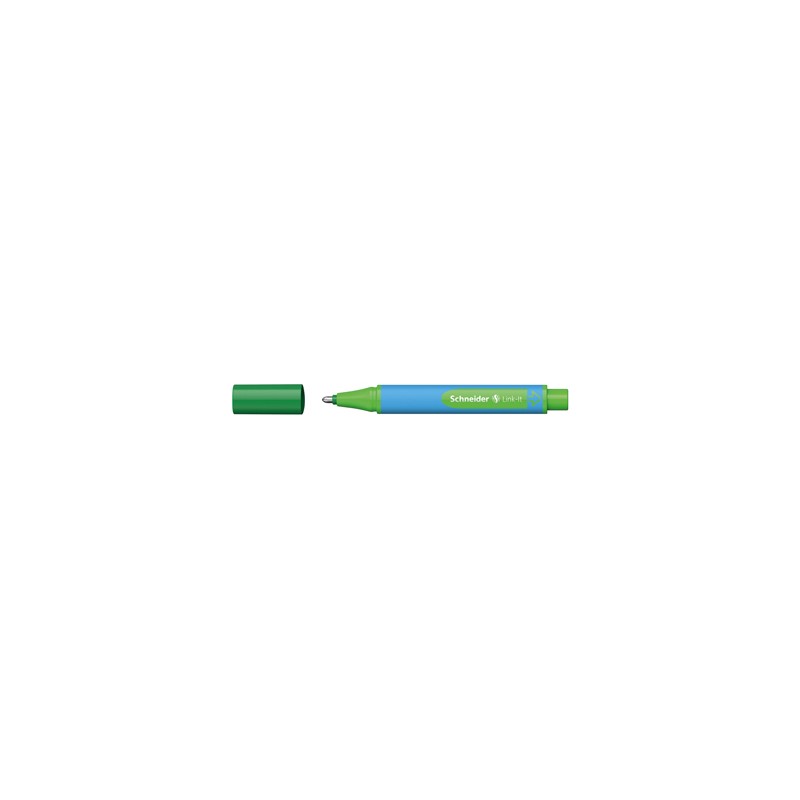 10 pz Penna Biro Slider Link-It Schneider colore verde 154504