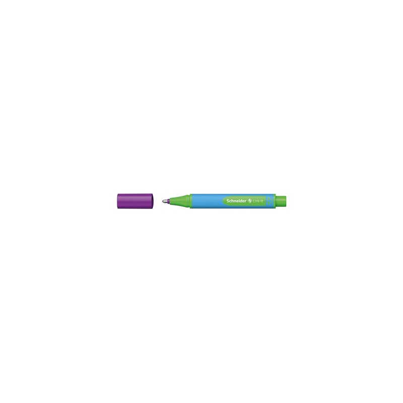10 pz Penna Biro Slider Link-It Schneider colore viola 154508
