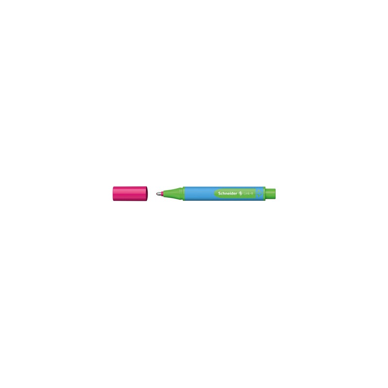 10 pz Penna Biro Slider Link-It Schneider colore rosa 154509