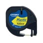 Nastri per etichettatrici Dymo Letratag in plastica giallo 12x4mt S0721620