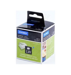 1 - Etichette Dymo LabelWriter carta permanente 89x28mm bianco S0722370