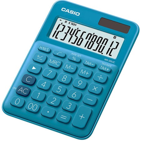 1 - CALCOLO CASIO MS-20UC BLU 12C. TAVOLO