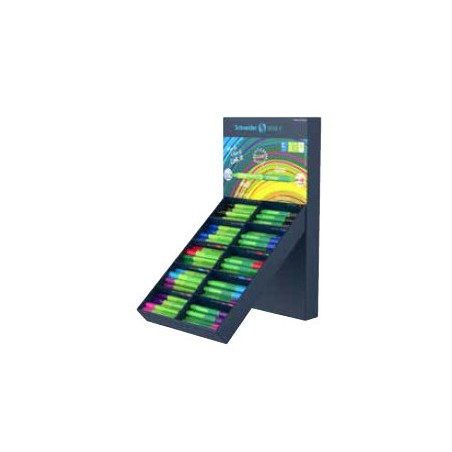 1 - SCHNEIDER Espositore Link-it 50 Penne a Sfera con evidenziatore 002829