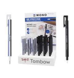 1 - GOMMA TOMBOW MONO ZERO DI PRECISIONE -24pz ass. PEH-KU-24P