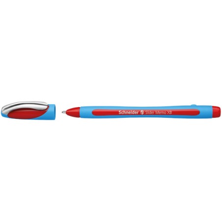 1 - 10 pz Penna Biro Slider Memo XB Schneider colore rosso 150202