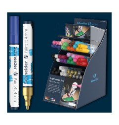 1 - 52 pz Marcatori acrilici Paint-it Schneider 4 mm assortiti 305672