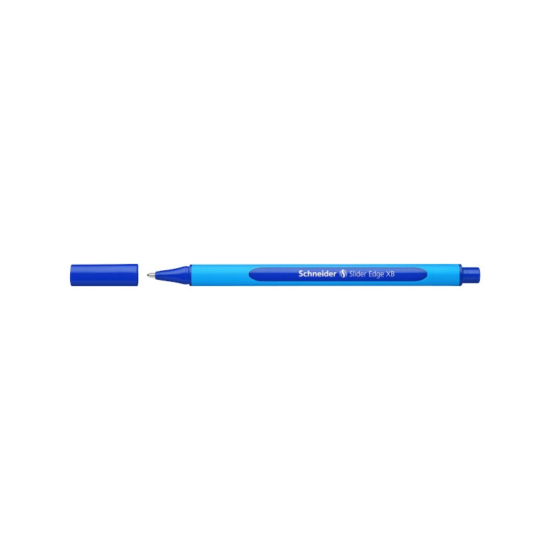 10 pz Penna Biro Slider Edge XB Schneider colore blu 152203