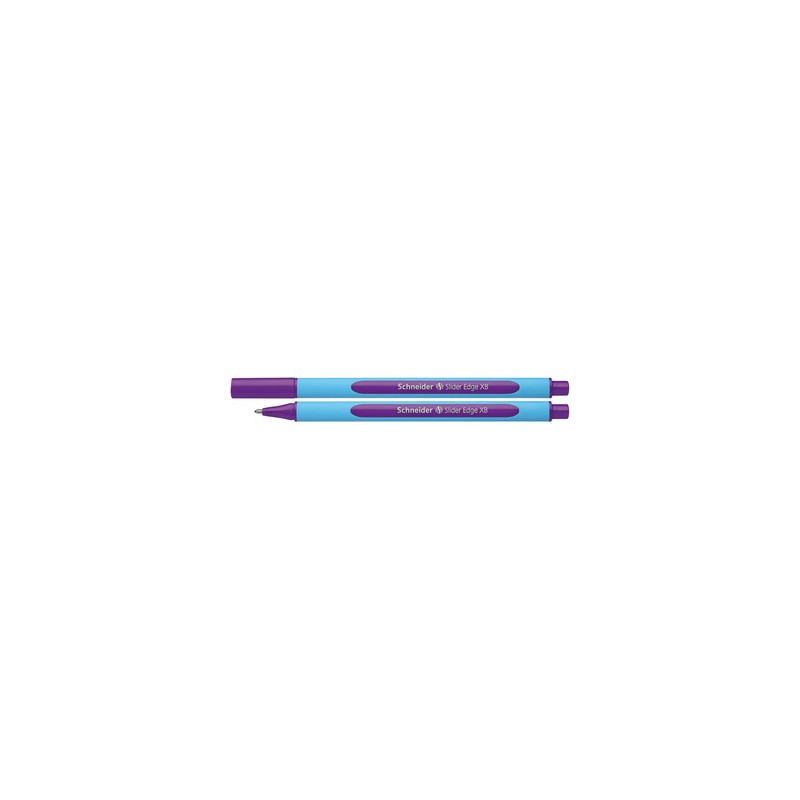10 pz Penna Biro Slider Edge XB Schneider colore viola 152208