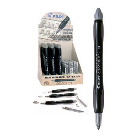 1 - PORTAMINE PILOT CROQUIS X CARBONCINO -18+18pz Z99797