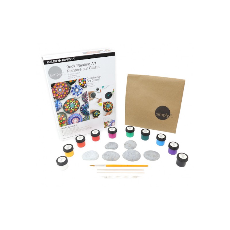 DALER CREATIVE SET ROCK PAINTING ART D196250001
