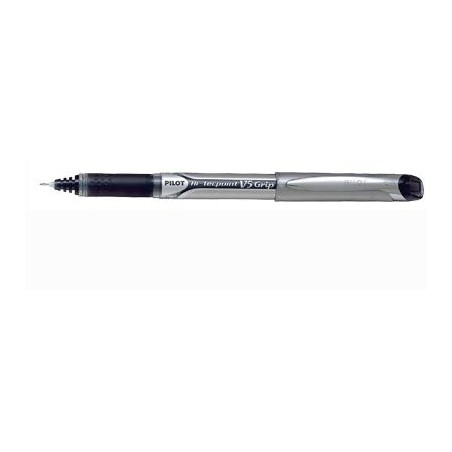 1 - PILOT Penna Roller Tecpoint V5 grip colore nero 006730
