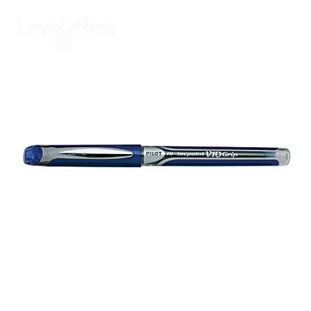 1 - PILOT 12 pezzi Penna Roller Tecpoint V10 grip colore blu 006746
