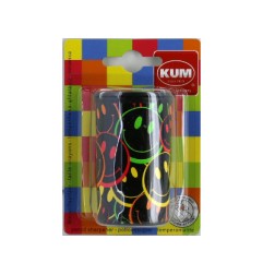 1 - KUM Temperamatite con SMILE Happy a 2 Fori e Serbatoio Fantasia 3590212