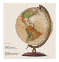 1 - Mappamondo Antiquus diam.30 Novarico