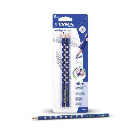 1 - FILA Conf. 12 pz Matite Lyra Groove HB Slim in grafite L1760100