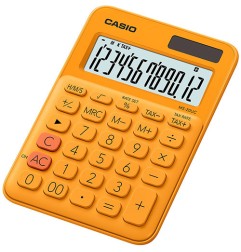 1 - CALCOLO CASIO MS-20UC ARANCIONE 12C. TAVOLO